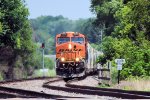 BNSF 7593 - On Siding